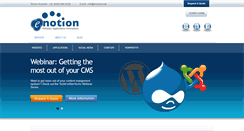 Desktop Screenshot of enotion.net