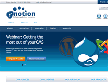 Tablet Screenshot of enotion.net